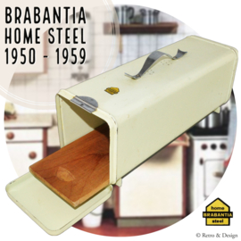 Boîte à pain d'épices vintage Brabantia des années 50 - Un trésor intemporel pour votre cuisine de campagne ou de ferme !