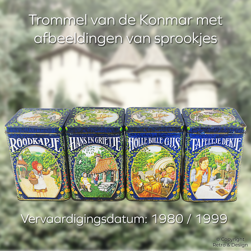Magical Vintage Fairytale Tin by Konmar