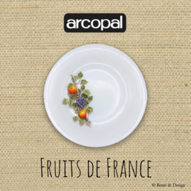 Arcopal Fruits de France, assiette creuse Ø 21 cm.