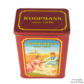 The Taste of History: Koopmans Cake Mix Tin from the 1990s