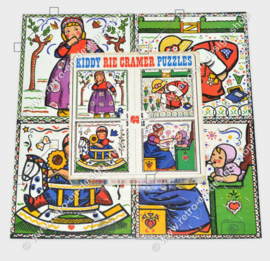 Vintage Puzzles von Rie Cramer, hergestellt von Jumbo, Kiddy Puzzles