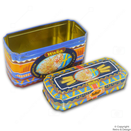 Vintage Wasa bewaarblik voor knäckebröd – jaren ’90