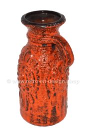Vintage Carstens Tönnieshof Keramik, Vase mit Griff Modell 7307-23