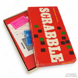 Vintage Scrabble Nederlandse Uitgave 1974 – Met Houten Draaitafel