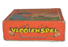 Vintage jaren '50 - '60  vlooienspel / Jeu de puces van Diabolo