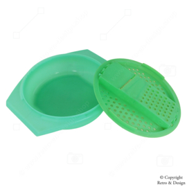 Mandoline vintage Tupperware avec bol pour des salades de légumes ou de fruits parfaites