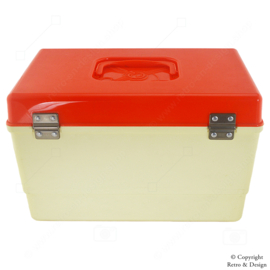 Vintage Curver Sewing Box from the 1970s – Practical Storage Solution with Timeless Appeal