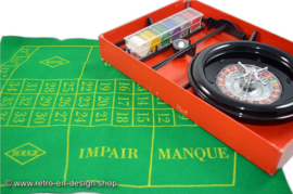Vintage Roulette van Revanche-spelen uit 1960
