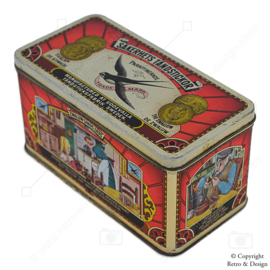 Nostalgic Vintage Matchbox Tin from Zwaluw "Säkerhets Tändstickor" (1970-1980)