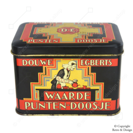 "The Enchantment of the Past: Vintage Douwe Egberts Reward Points Tin from 1989"