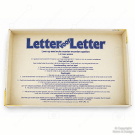 Letter voor Letter – MB Spellen (1980) | Vintage educatief woordspel