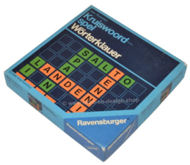 Vintage Kruiswoordspel van Ravensburger uit 1975