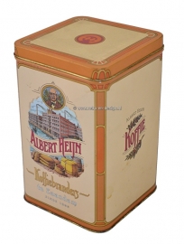 Vintage blik Albert Heijn Koffiebranders te Zaandam sinds 1895