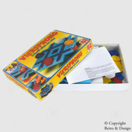 Viersprong – Schuif Slim en Win (Jumbo, 1987) - Tactisch Geheugenspel voor het Hele Gezin