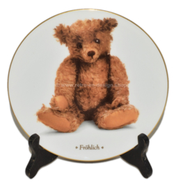 Assiette de collection "Fröhlich" par DIE TEDDYBÄR Sammlerteller Edition