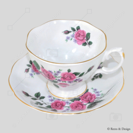 Porzellantasse und Untertasse "RICHMOND" - Bone China, England