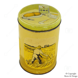 Boîte à biscuits vintage de Fa. van der Meulen & Zn – Un morceau de nostalgie des années 60