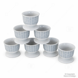 🥚 Vintage Winterling Egg Cups – Röslau Bavaria – Set of 7 – 1960s