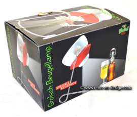 Vintage Grolsch Bügelverschluss oder Flaschenverschluss lampe komplett mit Box