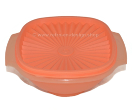 Bol Tupperware Servalier orange clair avec couvercle