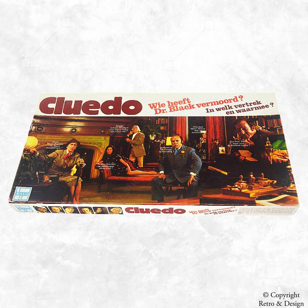 Ontdek het Mysterie: Cluedo – Wie heeft Dr. Black vermoord? Uitvoering 1976