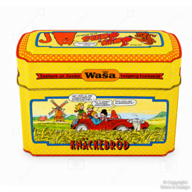 Vintage WASA Knäckebröd Bewaarblik – Jan, Jans en de Kinderen – Jan Kruis