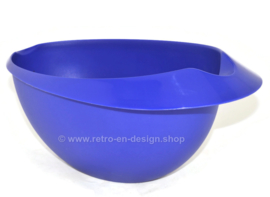 Tazón vintage Tupperware Quick mix en azul