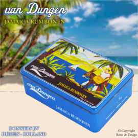 Van Dungen Jamaica Rum Beans Dose - Vintage aus dem Jahr 1993