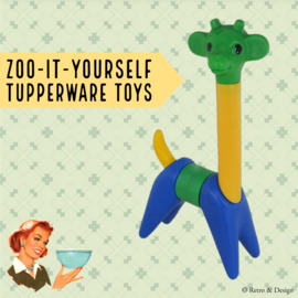 ZOO-IT-yourself Tupperware Toys jirafa de juguete de plástico