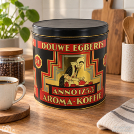 Lata de café vintage Douwe Egberts – Años 60 – Numan’s Blikfabrieken