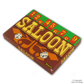 Saloon No. 893 – Klassiek Shut the Box Dobbelspel van Papita