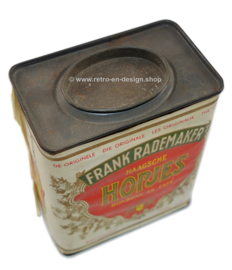 Vintage blik Frank Rademakers Haagse hopjes