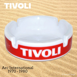 Cendrier vintage en céramique, marque Tivoli