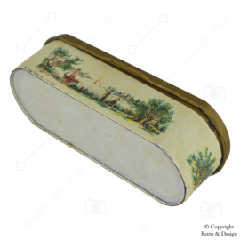 "Teatime: Caja de Cucharillas Vintage Douwe Egberts de 1954 - ¡Un tesoro atemporal para los entusiastas del té!