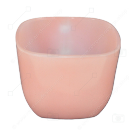 Pink vintage Arcopal France Opale soup cup