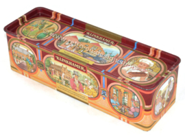 Vintage Blechdose für Lebkuchen von Klinkhamer, Groningen, mit nostalgischen Bildern