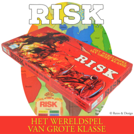 Entdecken Sie das Vintage-Spiel RISK in der roten Box von Clipper - das weltklasse Strategiespiel der Eroberung!