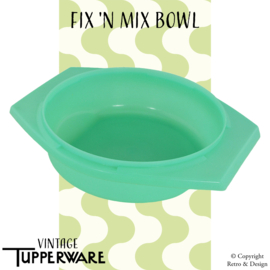 Vintage Tupperware Mixing and Kneading Bowl in Jade Green