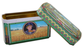 Vintage tin for storing WASA crackers