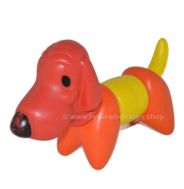 ZOO-IT-yourself perro de plástico vintage Tupperware Toys