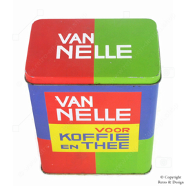 Lata rectangular “Van Nelle vor Koffie en Thee” – 1980–1999