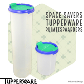 Juego de dos ahorradores de espacio Tupperware