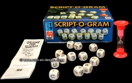 Script O Gram - Jumbo Buchstabe spiel 1979