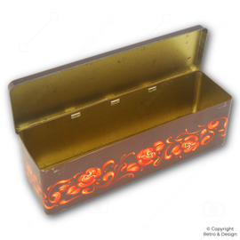 Boîte à Épices Vintage « Flower Song » – Années 1980 – Metal Box Nederland B.V.