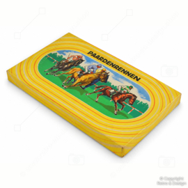 Vintage Paardenrennen bordspel – wedrenspel – ca. jaren 60-70