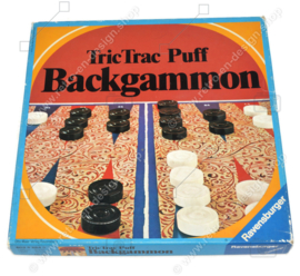 Backgammon TricTrac Puff 1974 Ravensburger