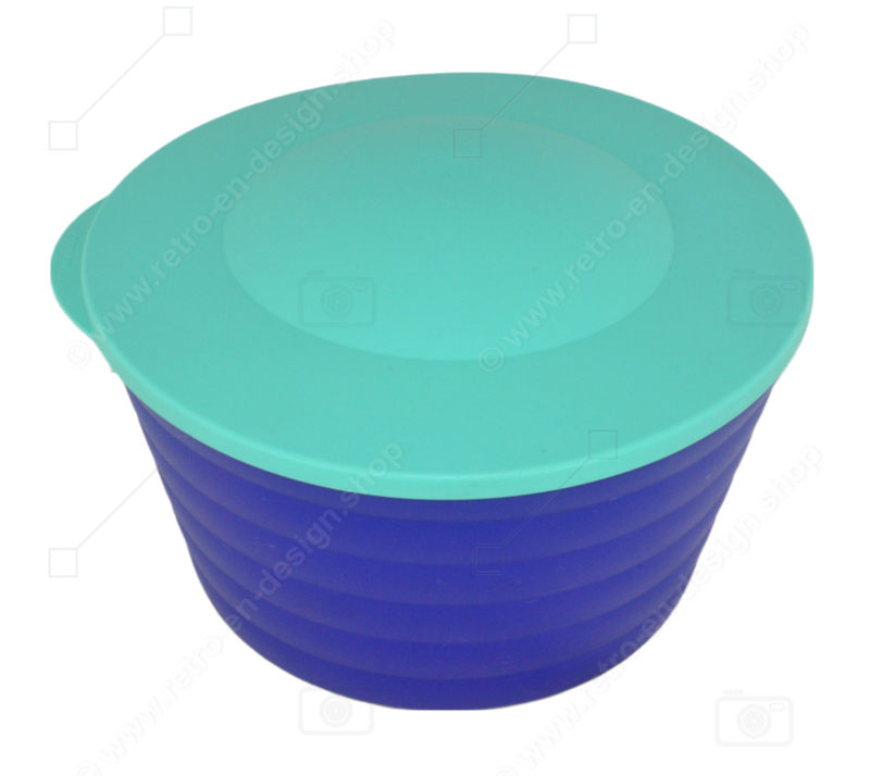 Spinner para ensaladas Tupperware Expressions azul/verde