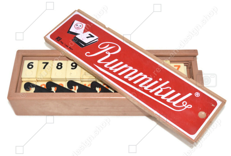 Klassieke Rummikub de Luxe (grote versie) Goliath Israel, goede vintage staat 1988 | PAS | Retro Design - 2nd hand collectibles - Webshop voor Retro-Vintage woonaccessoires