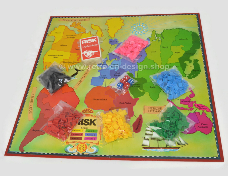 Nederigheid Bermad Bang om te sterven RISK wereldveroverend! Vintage spel van Parker | ARCHIEF (uitverkocht) |  Retro & Design - 2nd hand collectibles - Webshop voor Retro-Vintage  woonaccessoires