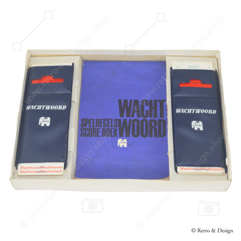 Vintage spel "Wachtwoord"uit 1964 van Jumbo (Hausemann en Hötte)